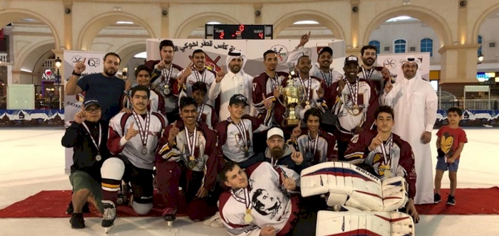 QATAR WINTER SPORTS COMMITTEE ORGANIZES QATAR ICE HOCKEY CUP