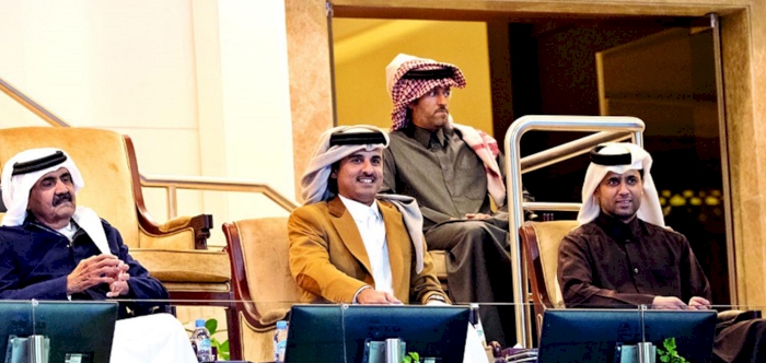 HH THE AMIR, HH FATHER AMIR ATTEND QATAR EXXON MOBIL OPEN FINAL