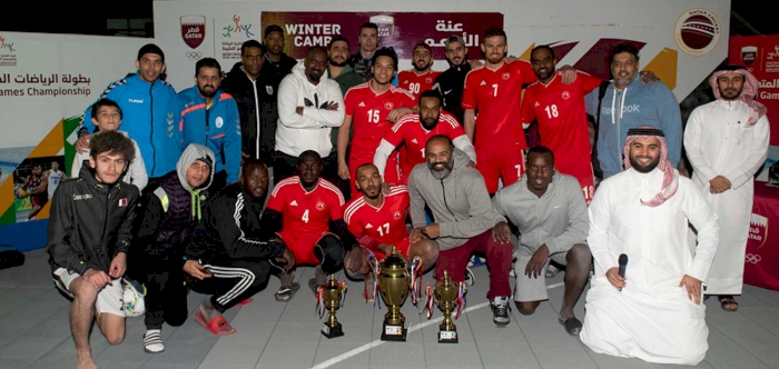 AL ARABI WIN QOC WINTER CAMP BEACH HANDBALL CHAMPIONSHIP