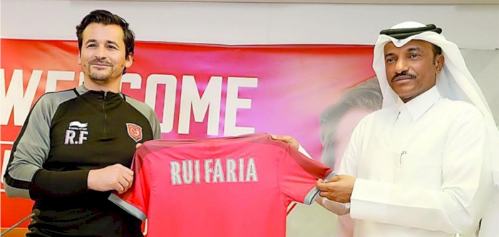 FARIA UNVEILED AS COACH OF AL DUHAIL