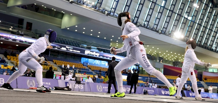 FENCERS DISPLAY IMPRESSIVE PERFORMANCE IN GRAND PRIX QATAR