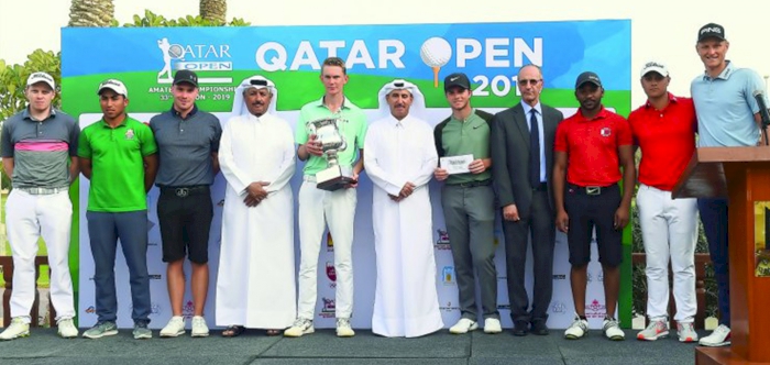 MATHIESEN WINS QATAR OPEN AMATEUR CHAMPIONSHIP