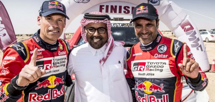 AL-ATTIYAH STORMS TO SIXTH VICTORY IN MANATEQ QATAR CROSS-COUNTRY RALLY 