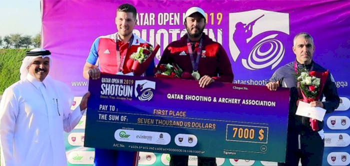 QATAR’S SALEH WINS SKEET GOLD AT QATAR OPEN SHOTGUN