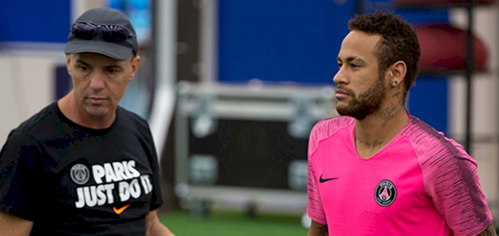 NEYMAR IN QATAR AS HE STEPS UP INJURY RECOVERY