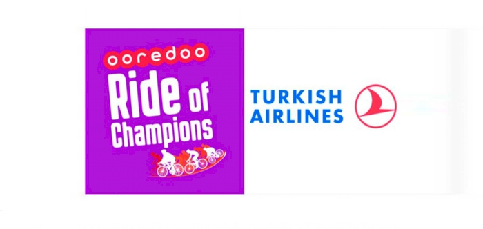 TURKISH AIRLINES PARTNERS WITH OOREDOO RIDE OF CHAMPIONS