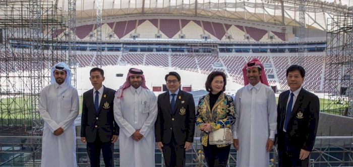 SENIOR DELEGATION FROM THE SPORTS AUTHORITY OF THAILAND VISITS ASPIRE ZONE FOUNDATION