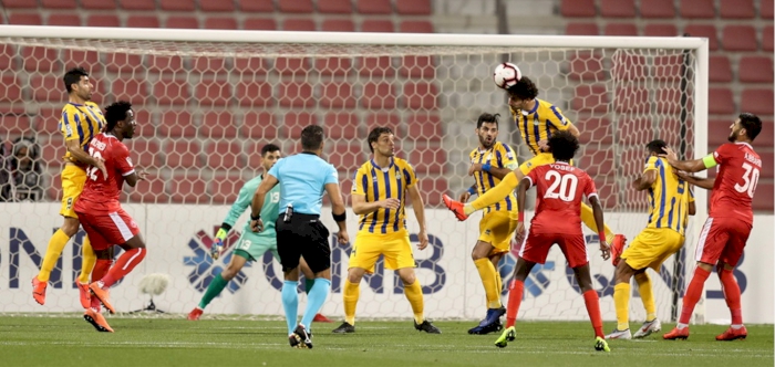 AL ARABI SQUANDER LEAD, GO DOWN TO AL GHARAFA