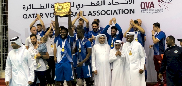 POLICE CLUB WINS QATAR VOLLEYBALL LEAGUE TITLE