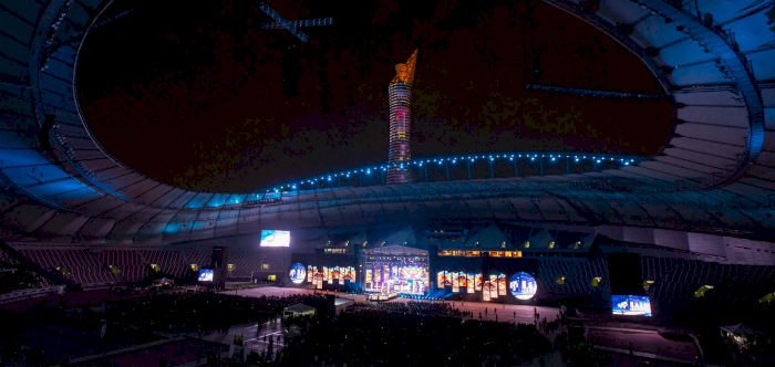 KHALIFA INTERNATIONAL STADIUM SHOWCASES FIFA WORLD CUP™ LEGACY USE