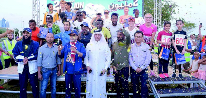 ‘RECORD TURNOUT’ AT DOHA BANK’S 14TH AL DANA GREEN RUN