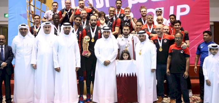 AL RAYYAN WIN HH THE AMIR VOLLEYBALL CUP 2019