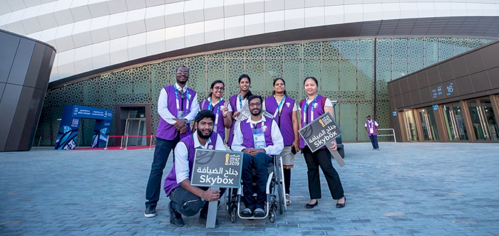 VOLUNTEERS FROM QATAR AND THE REGION HELP DELIVER LANDMARK AMIR CUP FINAL