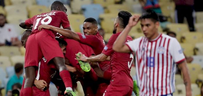 QATAR MAKE SHOCK COMEBACK, HOLD PARAGUAY TO DRAW