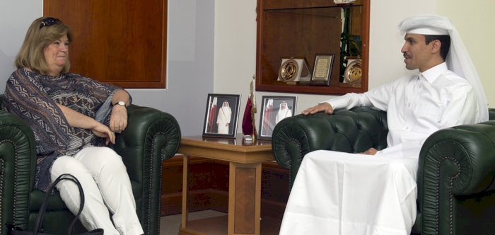 QOC’S AL BUAINAIN MEETS ANOC SECRETARY-GENERAL