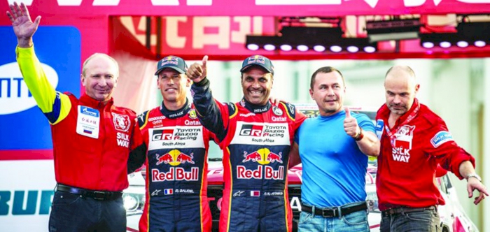 AL ATTIYAH OFF TO FLYING START IN SILK WAY RALLY