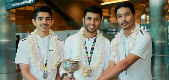 TEAM QATAR WIN THREE MEDALS IN WEST ASIAN MEN’S SQUASH TOURNAMENT