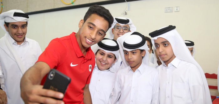 QSL PROMOTES QNB STARS LEAGUE MATCHES AT SCHOOLS