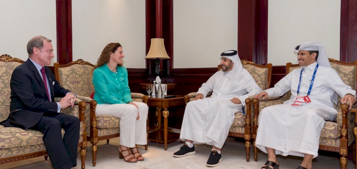 QOC SECOND VICE PRESIDENT MEETS FRENCH AMBASSADOR FOR SPORT