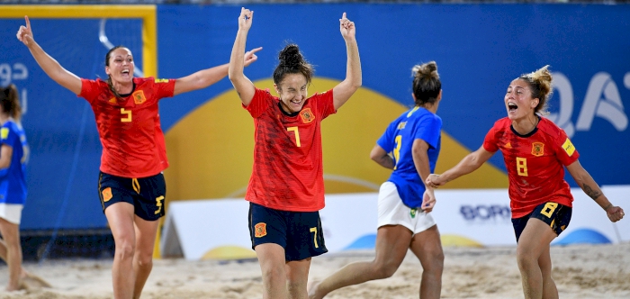 Great Britain, Brazil women set for beach soccer showdown