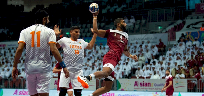 Qatar thrash India 40-10 to make semis