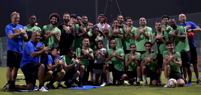 World champion Barshim meets Al Rayyan’s players