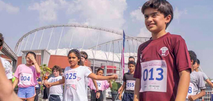 Aspire Zone Foundation Donates 30% of Torch Staircase Run Registration Fee to Qatar Cancer Society