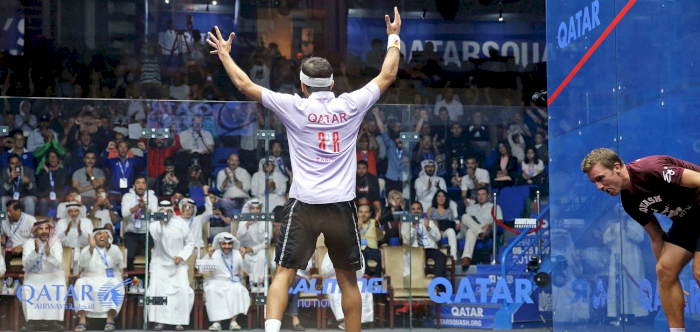 Qatar PSA Men’s World Championship 2019: Qatar’s Abdullah Al Tamimi qualifies to round of 16