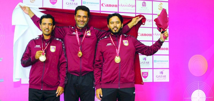 Team Qatar win skeet gold at Asian Shooting Championship