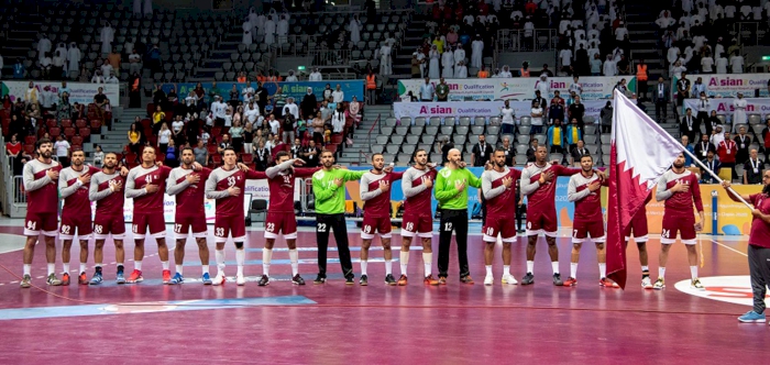 Qatar Handball Team prepare for Asian Championships