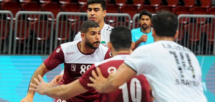 Qatar handball team beat Iran