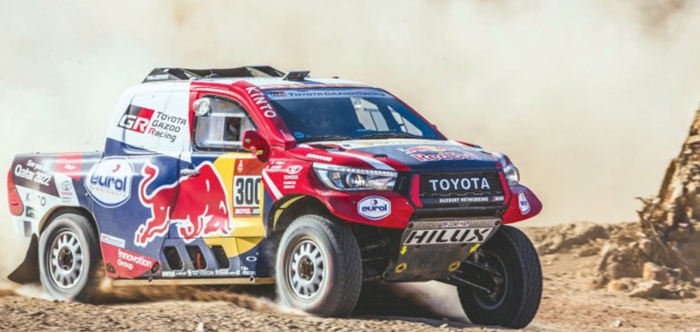   CHAMPION AL ATTIYAH SECOND AFTER FIRST WEEK OF DAKAR RALLY