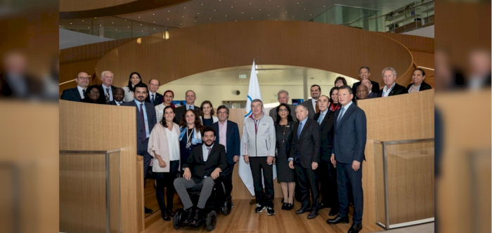 Sheikh Joaan attends IOC Committee for Public Affairs and Social Development meeting