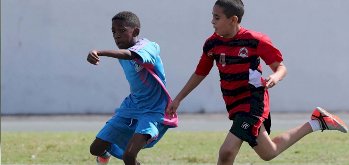 Students display high football and basketball skills in SOP competitions