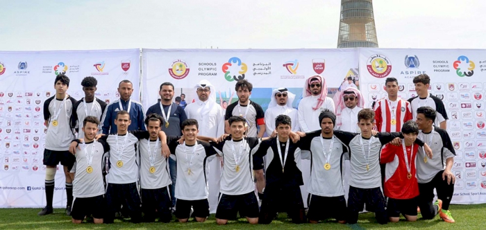 Palestinian School win SOP Private Secondary Schools Football Cup