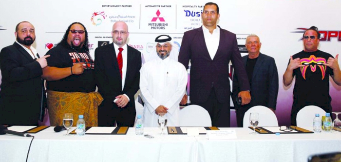 Wrestling superstars descend on Doha for QPW Superslam