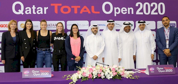 Draw held for Qatar Total Open