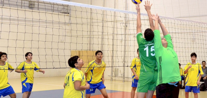 Students display impressive volleyball skills in SOP competitions