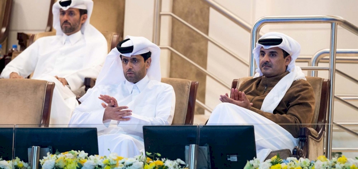 HH the Amir Attends Part of Qatar Total Open