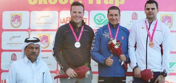 Varga captures gold medal at Qatar Open Shotgun Championship