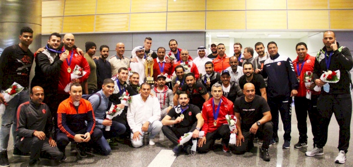 Al-Shamal SC return to Doha after claiming 15th Arab Handball Championship for Clubs title