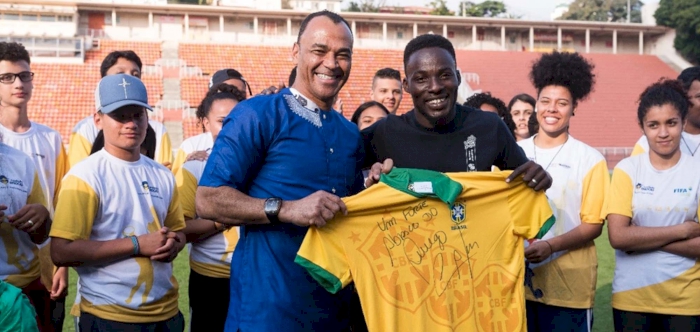 FIFA World Cup™ winning captain Cafu to appear on @GA4Good Instagram Live