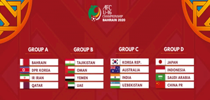 AFC U-16 Championships Draw Sees Qatar in Group A