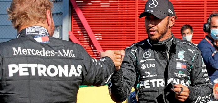 Hamilton beats Bottas to first Tuscan GP pole