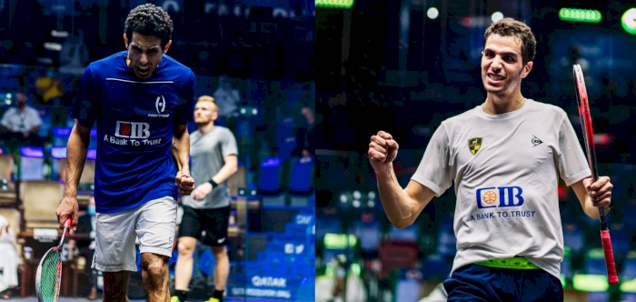 Momen and Farag to meet in semi-final showdown at Qatar Classic