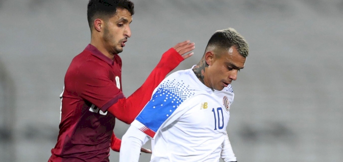 COSTA RICA FIGHT BACK TO HOLD ASIAN CHAMPIONS QATAR 1-1