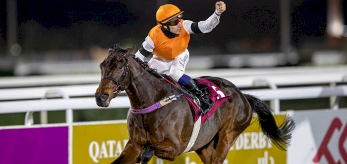 INJAAZ STUD’S HELLENISTIQUE WINS QATAR DERBY