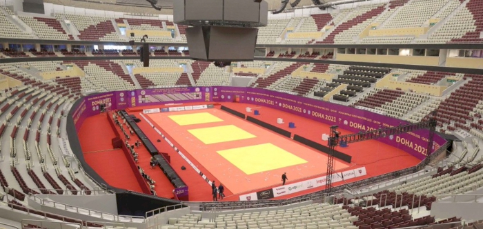 A New look for Lusail Multipurpose Hall as Doha prepares for the IJF World Judo Masters Doha 2021