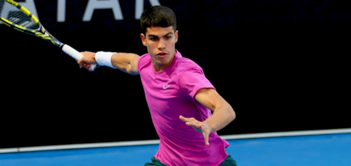 Alcaraz earns first Grand Slam win at the  Australian Open qualifiers in Doha