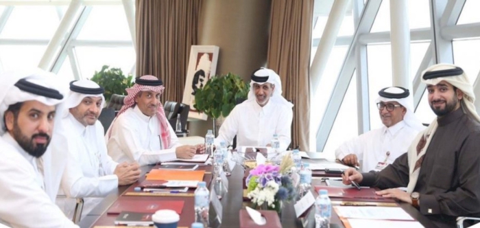 QFA President holds meeting of the Executive Office of the Federation.